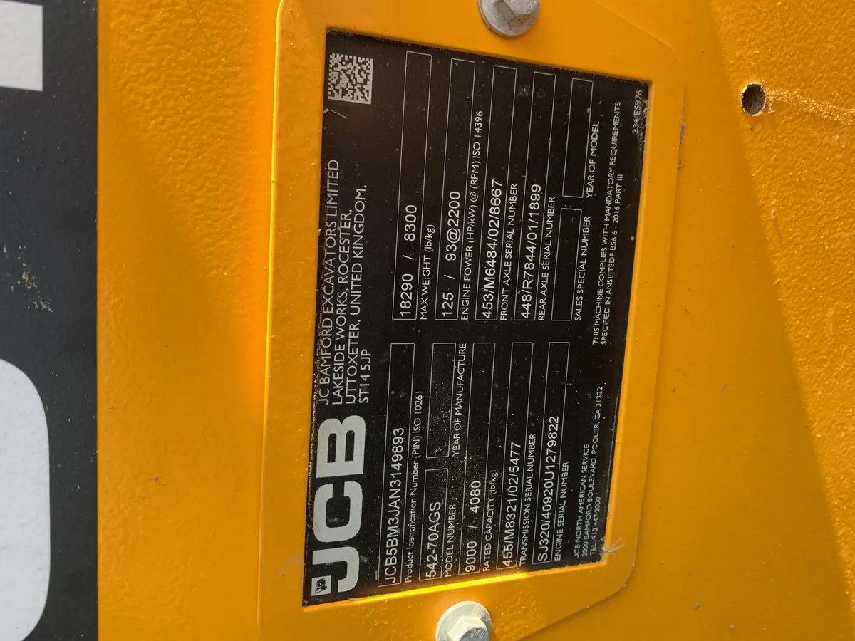 2022 JCB 542-70AG — view 6